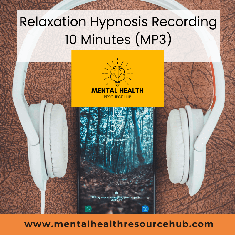 Relaxation Hypnosis Recording 10 Minutes (MP3)