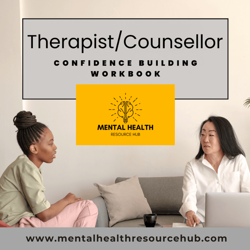Therapist Counsellor Confidence Workbook